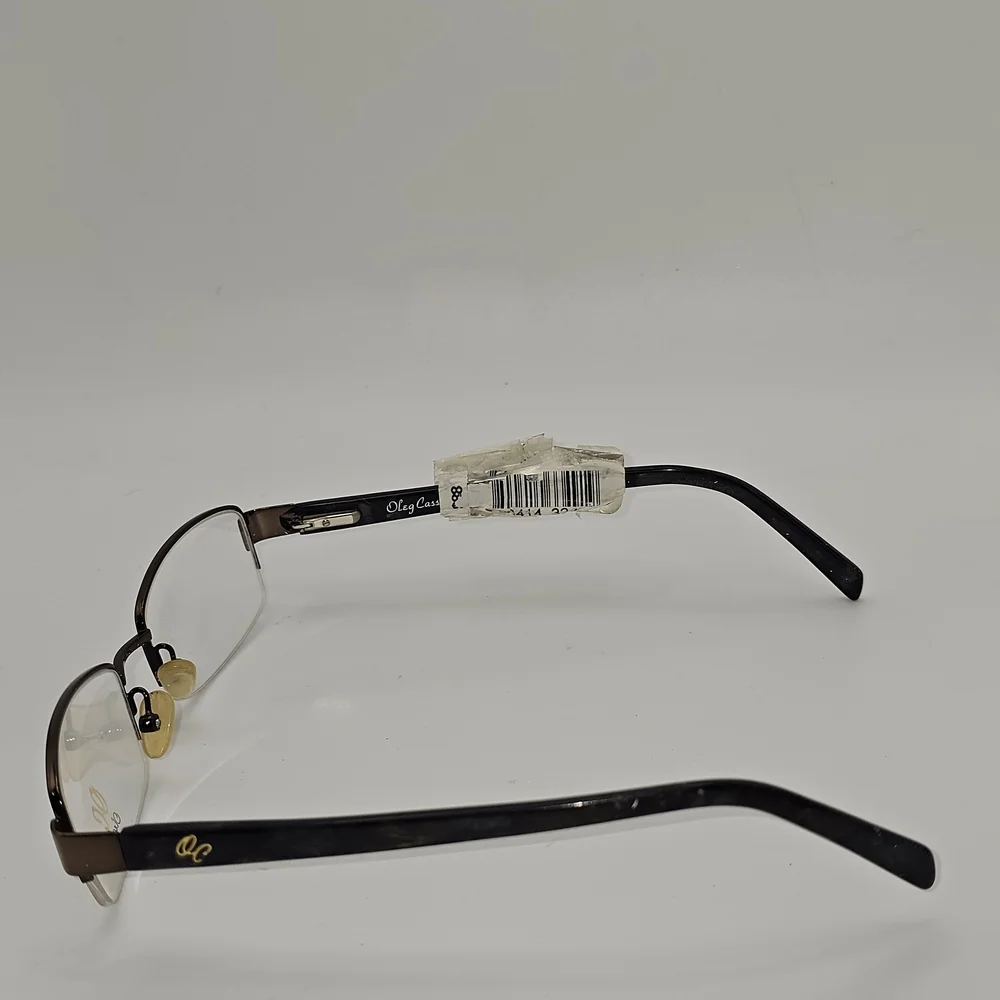Oleg Cassani‎ OCO 341 200 Brown Eyeglass Frames 50 20 135